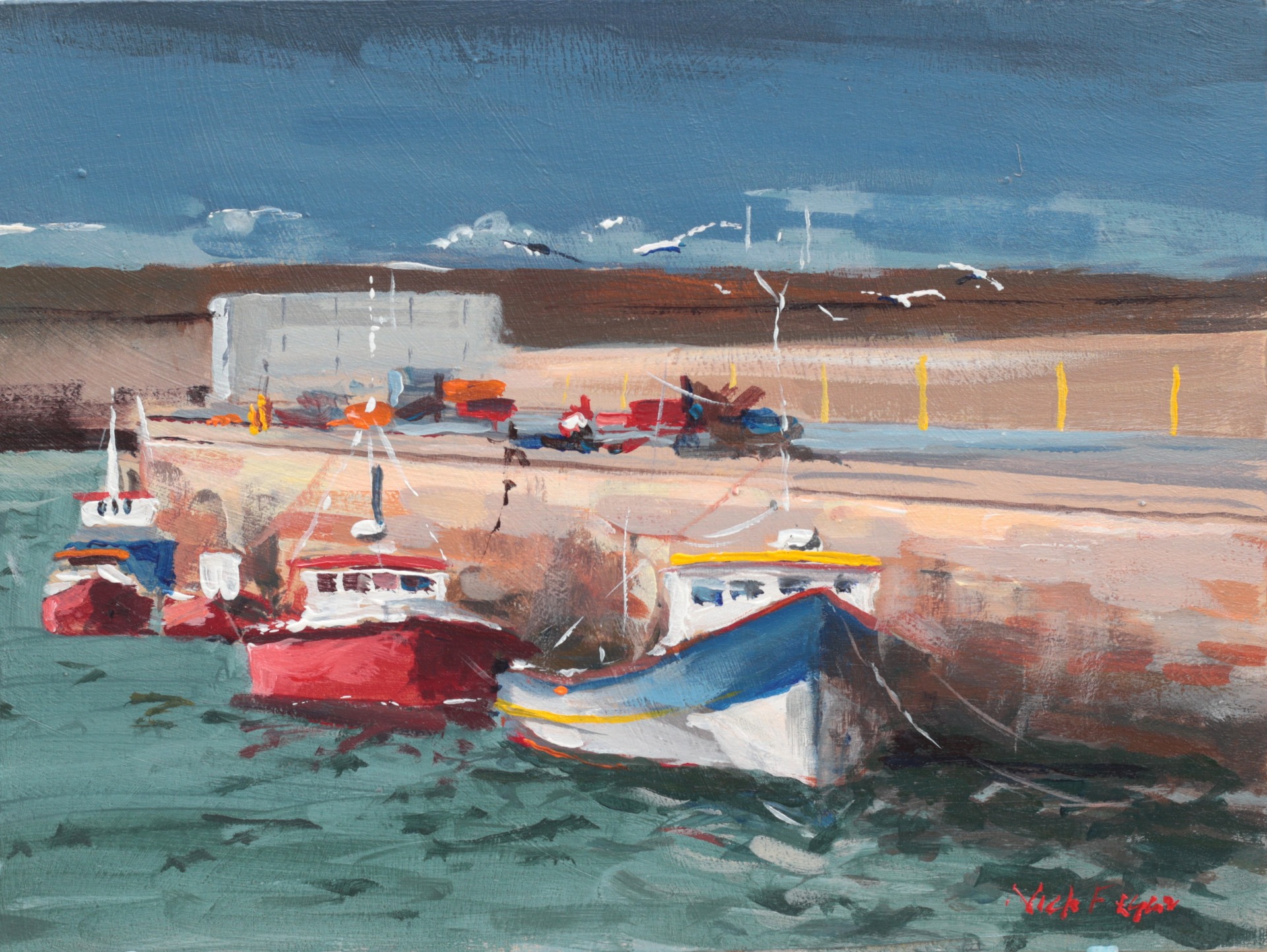 'Incoming' Plein air study